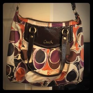 Coach bag, medium to large size.